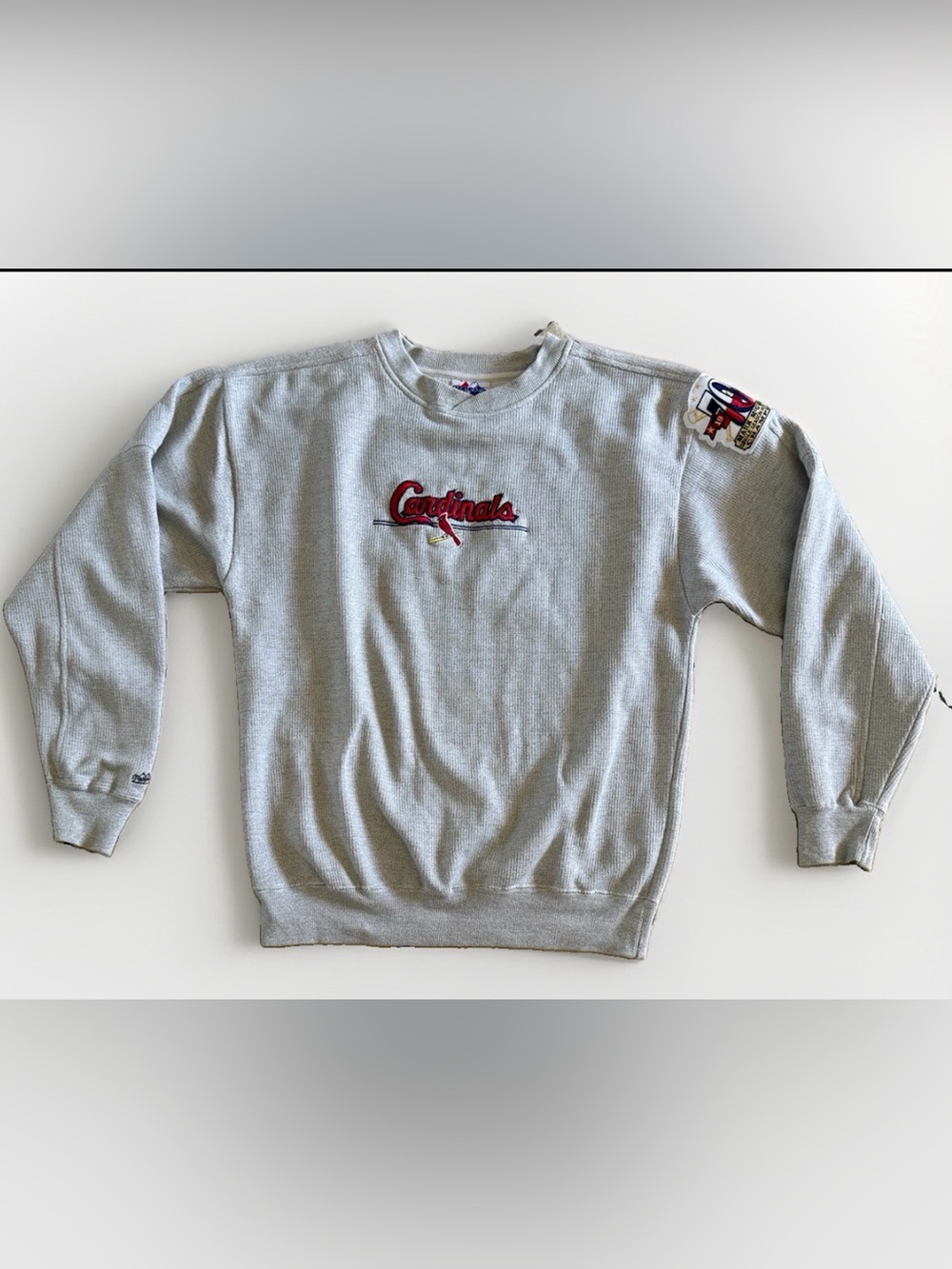 Vintage 1998 Mark McGwire Cardinals 70 HR Majestic Sweatshirt M